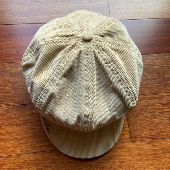 VTG Aeropostale Corduroy Newsboy Derby Cap - Picture 5 of 5